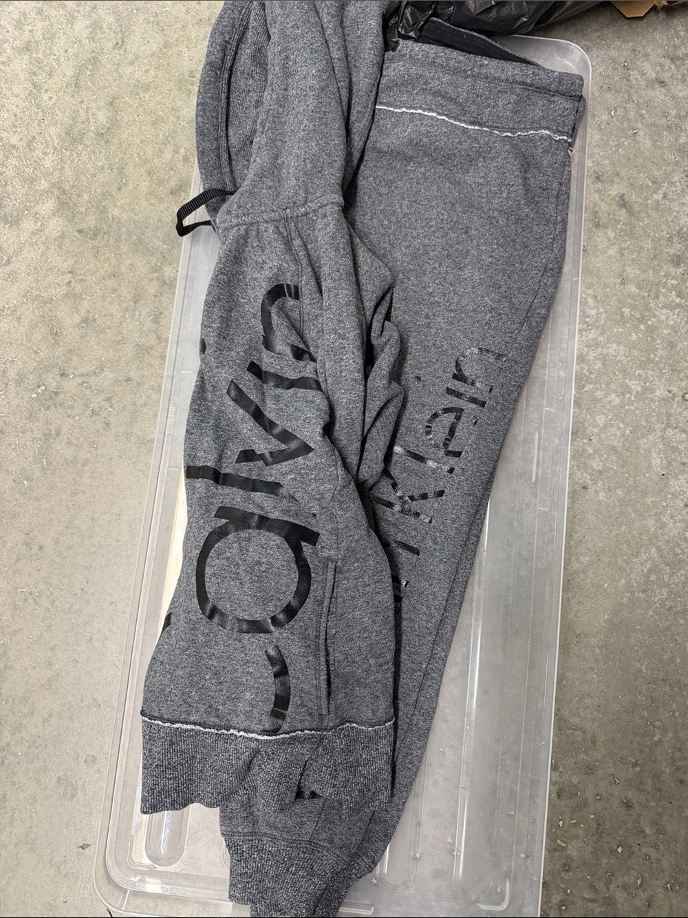 Two piece Calvin Klein sweat outfit